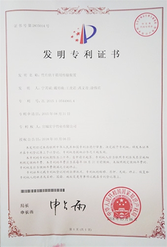 四川公司专利证书